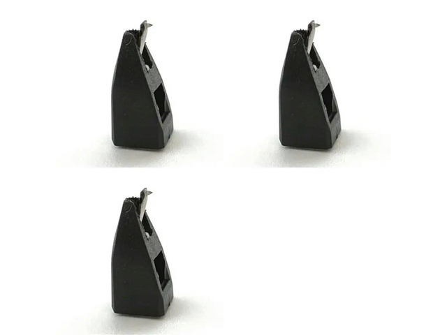 3X Cartridge Diamond Replacement Stylus For Ortofon OM 5E OM10 Super OMB OMT OD LM TM SMB And SG
