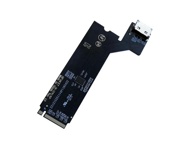 M.2 M-Key To Oculink Adapter Card For 2024 2025 Thinkbook 14+ Laptop Oculink External Graphics Card Dock Adapter