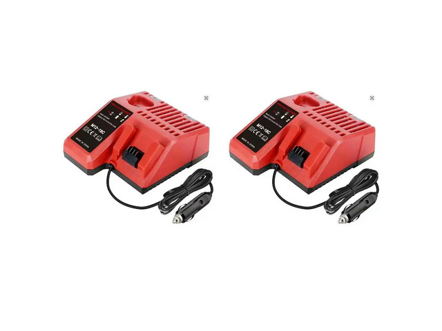2X For 12V 14V 18V M18 Plug With LED Indicator Light Car