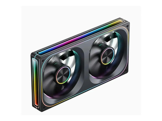 ZA-240 Case Cooling Fan ARGB 12Cm Connected Building Block Fan PWM Silent Chassis Fan