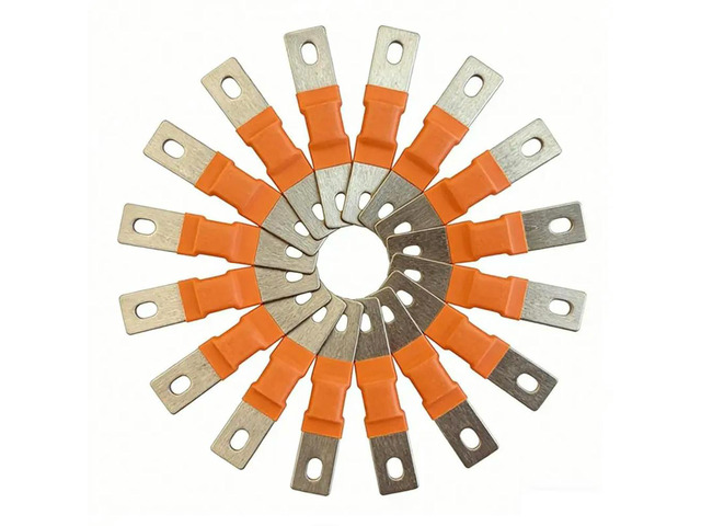 For 280Ah Lifepo4 15Pcs 74Mm Flexible Busbar Copper Connecter 2Mm Thickness Hole To Hole 12V Lithium Use