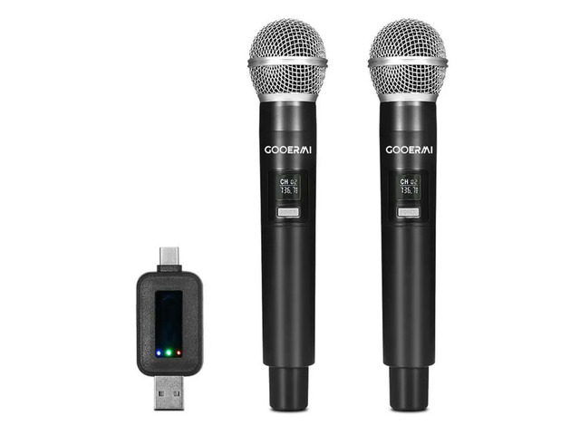 Type-C Phone Microphone Adapter Plug& Play USB Recording Mic For PC For phones Handheld Models