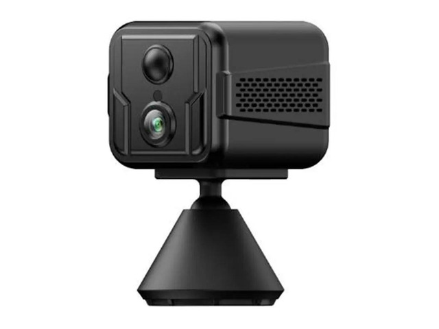 2MP Mini Camera Indoor Night Vision Surveillance Security Monitoring Rechargeable 2000 Mah Powered Home Cam