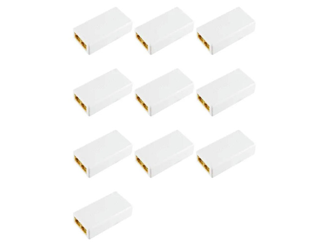 10X 2 Port POE Repeater 10/100Mbps 1 To 2 Poe Extender With IEEE802.3Af/At 48V For Poe Switch NVR IP Camera AP Parts