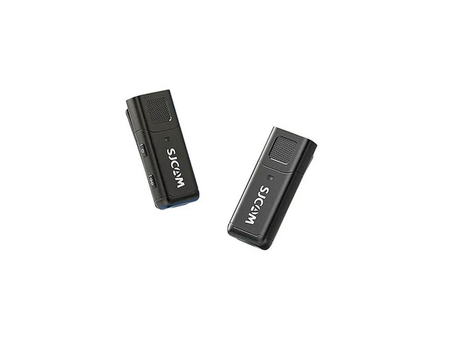 SJCAM 2PCS Lavalier Microphone For SJ6 Ultra/SJ30 Action Camera Clear Voice Recording 4-Hour Life