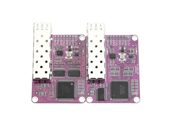 TX1310+ RX 1550Nm TTL Up To 4 Channel 2 Analog Video+ 2 TTL Data Over Fiber Optic Converter LC Optical Module