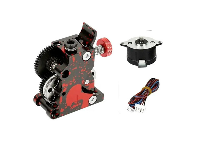 Dual Gear All l Extruder Drive Gear For HGX LITE 2.0 Helical Tooth Large POM 3D Printer Accessories