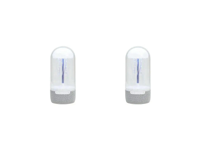 2X Jellyfish Lamp Bluetooth Speaker Colorful Hifi Stereo With 3D Surround Sound, Subwoofer, Home Theater System