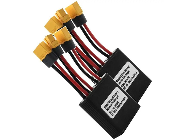10-100V Voltage Range XT60H Interface Aluminum Housing, Compatible With Dual Electric For Bicycle Components