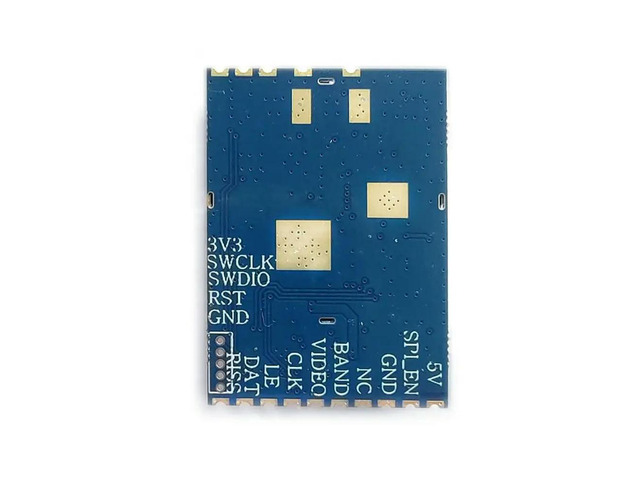 RF7500 FPV Analog Video Receiver Module VRX 6G-7.2Ghz SPI Interface Superior RSSI Signal Performance