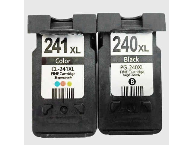 Printer Cartridges Chip Cartridge Ink Cartridge Suitable For PG240 CL241 MG2180 MX378 MG3180(Black 2 Pack)