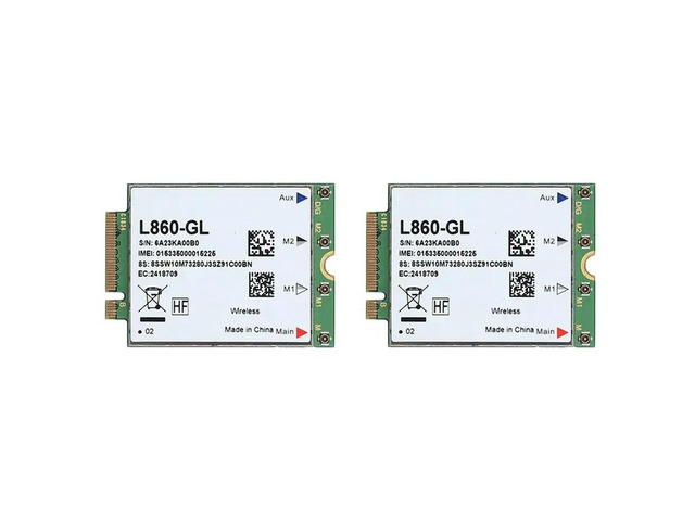 2X L860-GL WWAN Card For Fibocom 4G Module Universal Version M.2 Card Not For