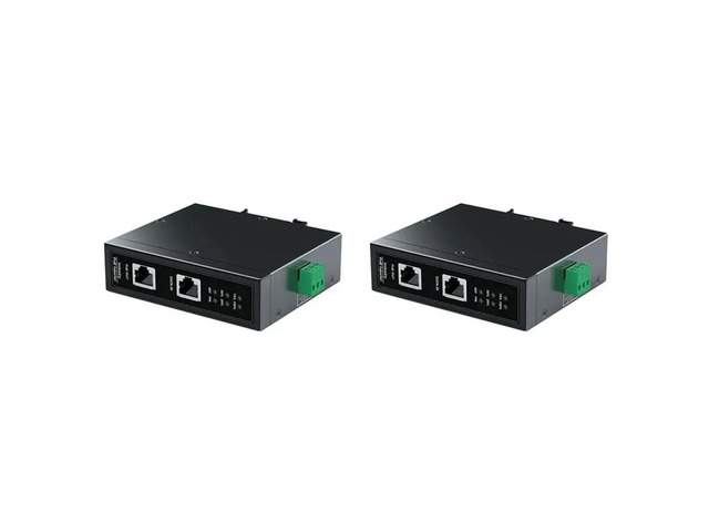 2X 10G Industrial Poem Injectator 90W Din Rail Ieee 802.3 Af/At/Bt Plugandplay 48-55V For Poe Camera,Ap