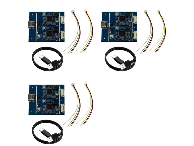 3X 2 Channel AV/CVBS Video To USB Outputs 1080P Graber AV To USB Capture Card Module UVC Free Drive For Android