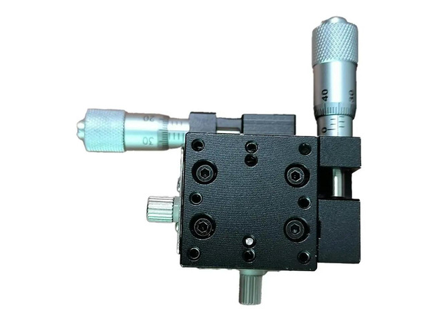 Dual Axis XY 25Mm X 25Mm Precision Fine Adjustment Platform Plate Dismantling Components