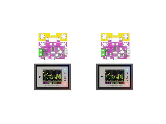 2X Capacity Tester DC 0-420V Tuya Digital Voltage Current Coulomb Meter Lithium Monitor 100A