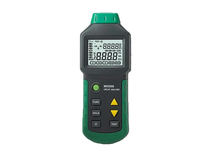 Socket Tester With Voltage Meter Circuit Breaker Analyzer For Plug Wiring Polarity Fault Detection US For Plug US PLUG