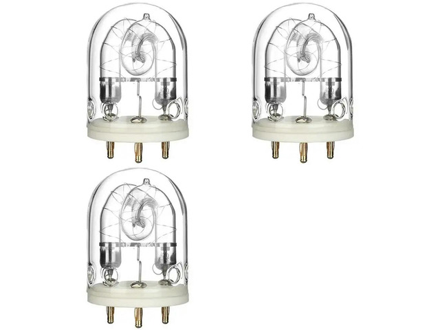 3X For AD600 AD600BM Photography Bulb/Flash Lamp Special 600W Photography Lamp Speedlight Replacement Part