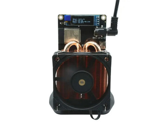 For Gamma 601 BTC Solo Miner 1.9TH/S 30W BM1370 Asic Chip Bitcoin Crypto Miner Silent Fan US PLUG