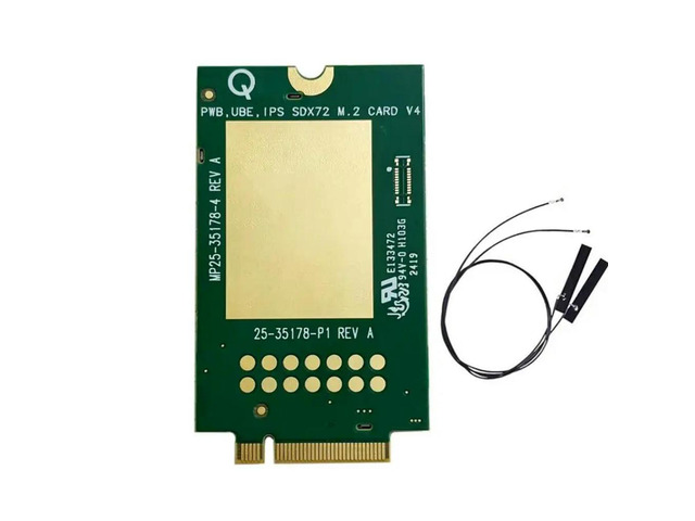 T99W640 Dw5934e 5G LTE Module For OPTNW2 Snapdragon X72 CAT 20 5G Network Card 4140Mbps LTE FDD/TDD 5G