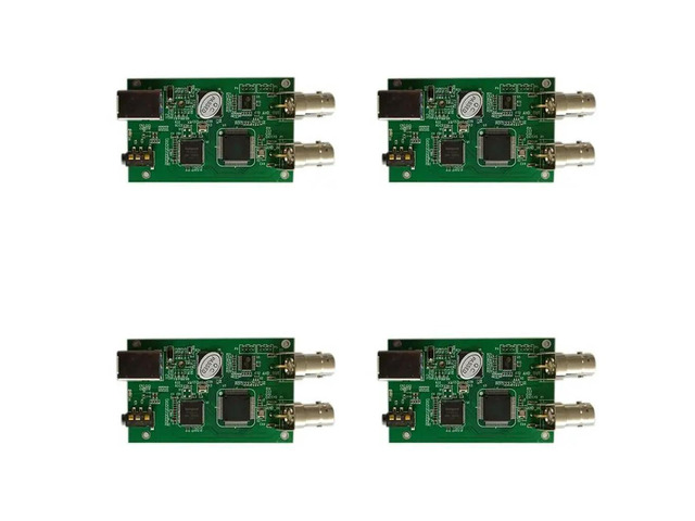 4X AHD CVBS CVI TVI To USB Video Converter AHD Audio Video Capture Card Module 1080P Analog HD Drive Free With Loop Out
