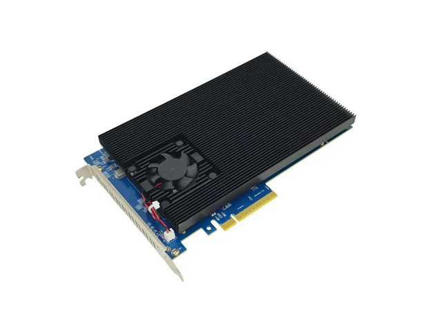 PEX88024 Split-Free 4-Disk M.2 Pcie 4.0 Expansion Card Pcie X8 Adapter Card ( Pcie To M.2 Nvme