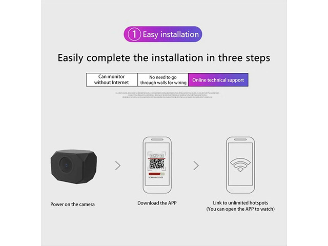 T99 Network Camera Mobile Remote Hd Camera Remote Real-Time Viewing Sound Recording Cloud of Images