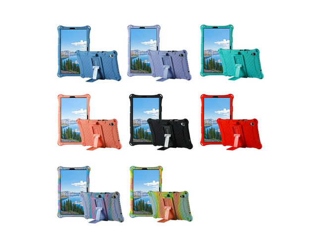 Silicone Case for Tab M8 FHD TB-8705F Tab M8 HD TB-8505X/F 8inch Tablet Case for Tab M8 8705 with Pen(G)