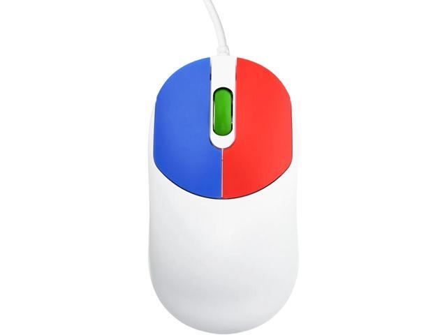 Clevy Kids Mouse - Colorful Ergonomic USB Computer and Laptop Kids Mouse for School and Home Computer Use - Wired Children Friendly - Compatible...