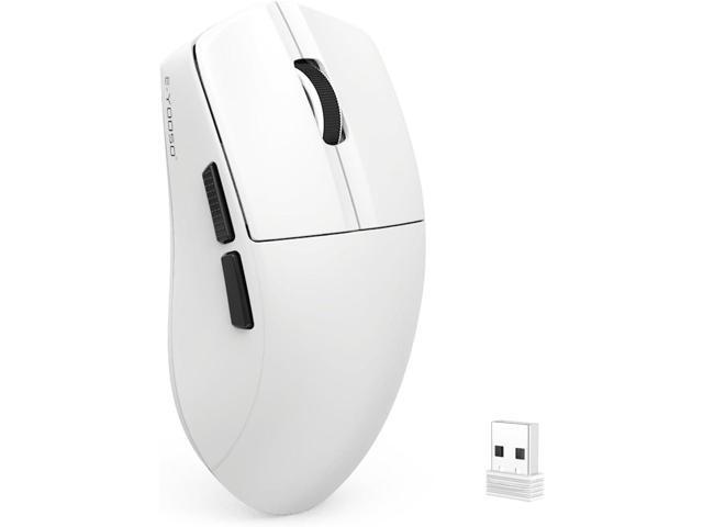E-YOOSO Lightweight Gaming Mouse, Wireless Esports Mouse, 49G, 1K Polling, 26K DPI, PAW3395 Sensor, 5 Programmable Buttons, Tri-Modes...
