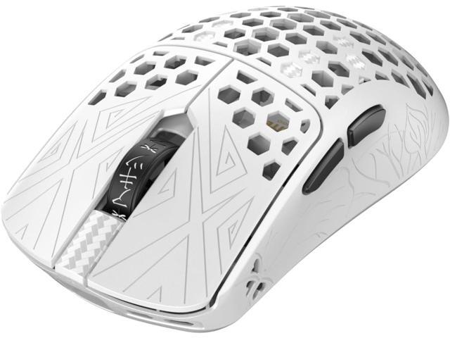Tenko ARBITER Akitsu Medium Carbon Fiber Gaming Mouse - Ultra-Light 40g, Wireless 8K Polling, 30K DPI, PIXART 3950 Sensor, 60Hr Battery, LCD...