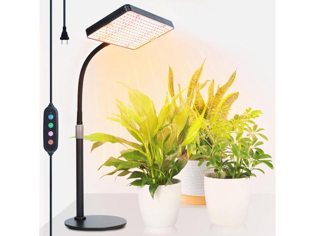 2026 Desk Grow Light, Bright Full Spectrum Grow Lights for Indoor Plants, Bonsai, Seed Starting, 4/8/12/16/20H Timer, 25 Watt Power Draw, NO Need.