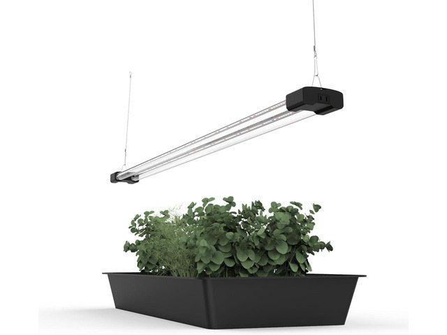4FT LED Succulent Terrarium Plant Grow Light Linkable Full Spectrum Daylight with Enhanced 660nm Red and 450nm Blue LightTech Indoor Lighting...