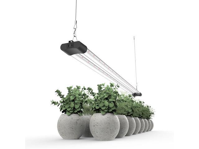 LED Grow Light Full Spectrum Light Linkable 5000K Daylight + 660nm Red Indoor Plant Lighting Fixture (4 FT)