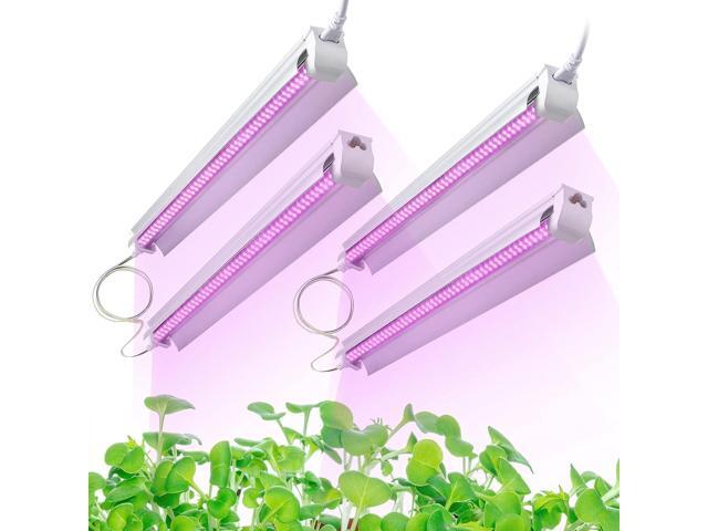 Grow Light for Indoor Plants,4ft T8, 180W(4 x 45W, 1080W Equivalent), Super Bright, Full Spectrum Sunlight Plant Light, LED Grow Lights for Indoor...