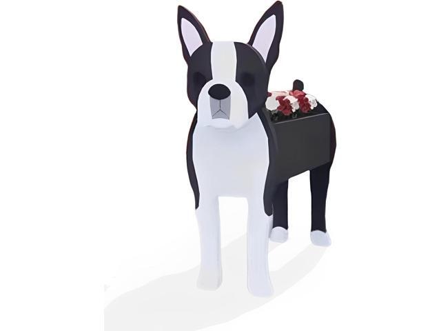 Dog Flower Planter Gifts for Women,Cute PVC Dog Planters,Flower Pots Indoor Outdoor,Garden Planter for Birthday,Office,Pet Lovers 9.45 X 6.73 X...