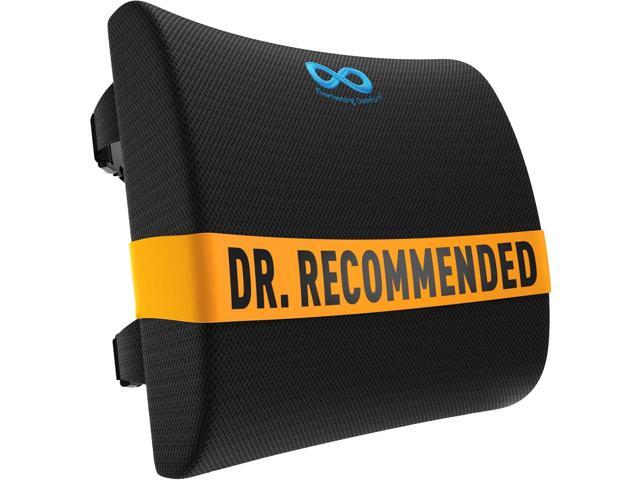 Everlasting Comfort The Original Lumbar Support Pillow for Office Chair - Improves Posture, Promotes Back Pain Relief - Superior Back Support for...