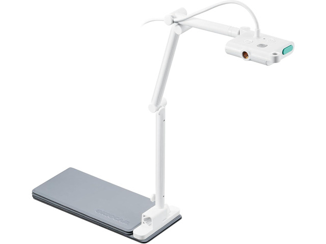 OKIOCAM S-4K 8MP USB Document Camera for Teachers, Ultra HD Portable Setup with AI Smart Pointer (OKIOPoint), Ideal for Distance Learning & Live...