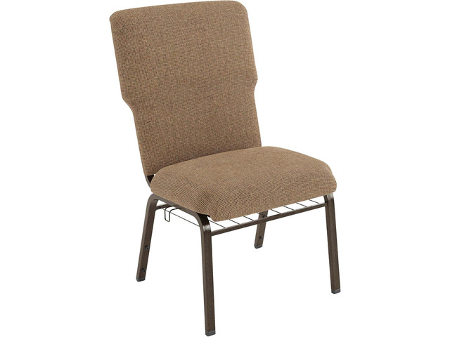 Flash Furniture Advantage Mixed Tan Discount Church Chair - 21 in. Wide Durable Construction, Commercial Use