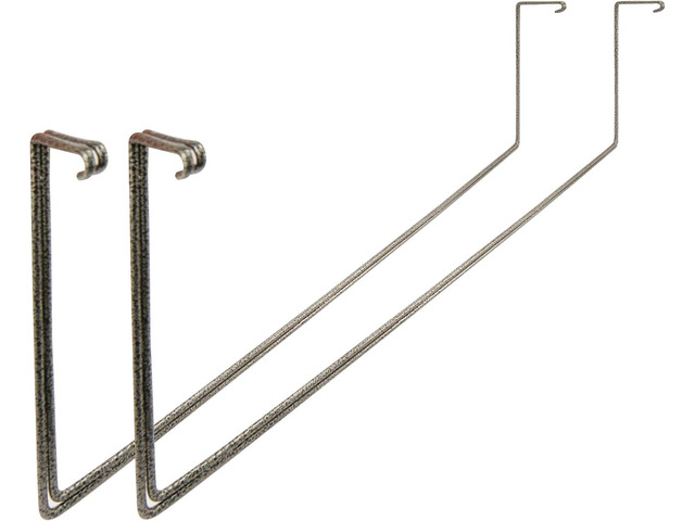 HyLoft 00656 Add-On Storage Rack Accessory for HyLoft Model 625 and 651, Hammertone, 2-Pack