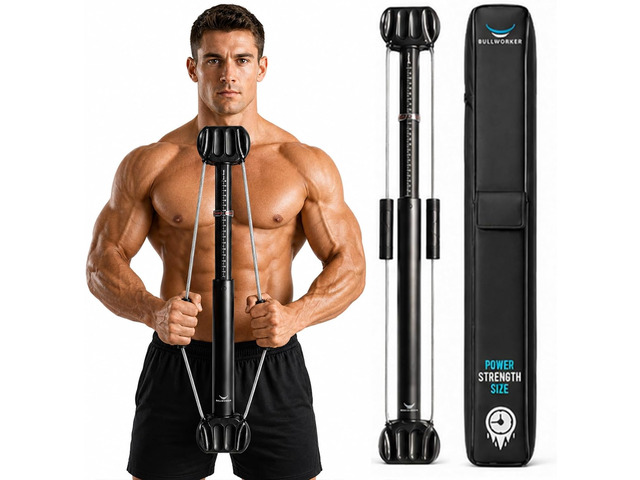 Bullworker Bow Classic 36' Isometric Exercise Equipment, Portable Home Gym