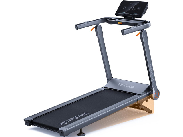 Vitalwalk Foldable Treadmill with Incline 20%/15% Auto Treadmills for Home
