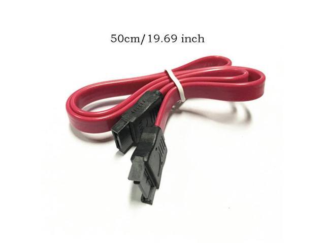 SATA 7Pin Cable for Hard Drive Data Transfer Supply Cord for Computer Laptop 2.5inch HDD Wire USB to SATA Power Extension Line
