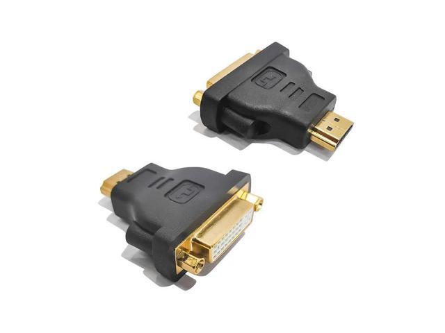 with HDMI to DVI Cable Adapter Female to Male Plug 1080P HDTV Projector Monitor DVI 24+5 Converter Laptop TV Box Video Connector