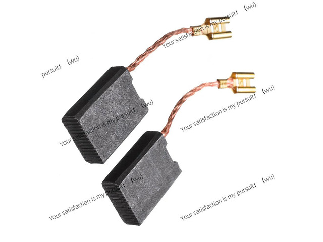 2pcs Metric 22mm x 16mm x6mm Motor Carbon Brushes Replacement 7/8' x 5/8' x 15/64'