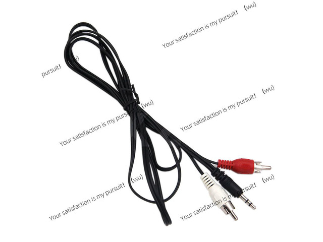 3.5mm Jack Aux to 2 RCA Audio Video Cable Stereo Y Splitter Cable AV Adapter 2RCA Cord Wire For PC DVD TV VCR Speakers Camera