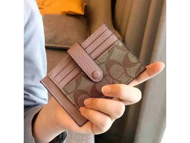 Slim Ins Style Card Clip Fashion Mini Women's Short Envelope Decal Card and Identity Wallet Credit Card Wallet