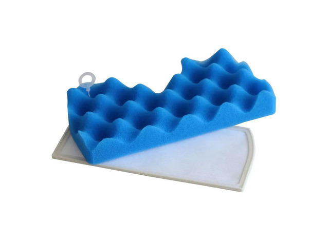 1 Set Blue Sponge Filter + 1 Set Dust Hepa Filter for DJ63-00669A SC43-47 SC4520 SC4740 VC-9625 VC-BM620 Vacuum Cleaner