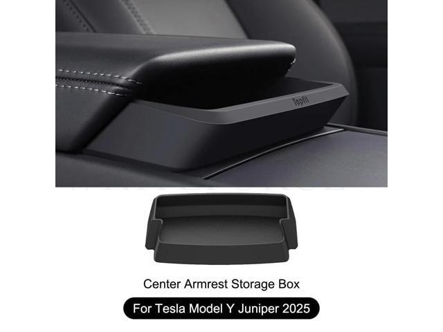 For Tesla Model Y Juniper Center Console Armrest Box Model 3 Highland Eyeglasses Holder Armrest Tray Silicone Accessory
