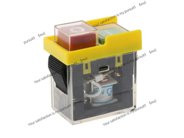 250V 6(4)A Waterproof Machine Saw Cutter Drill On Off Switches Electromagnetic Switch KJD6 5E4 Undervoltage Power OFF Protective